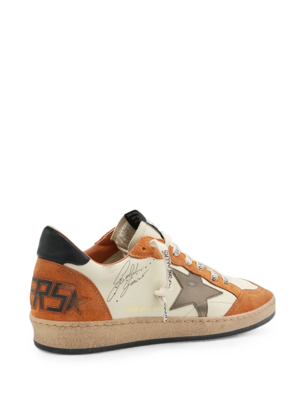 BALL STAR LEATHER SNEAKERS