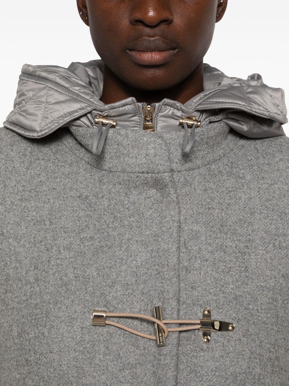 NYLON MIDI PARKA COAT