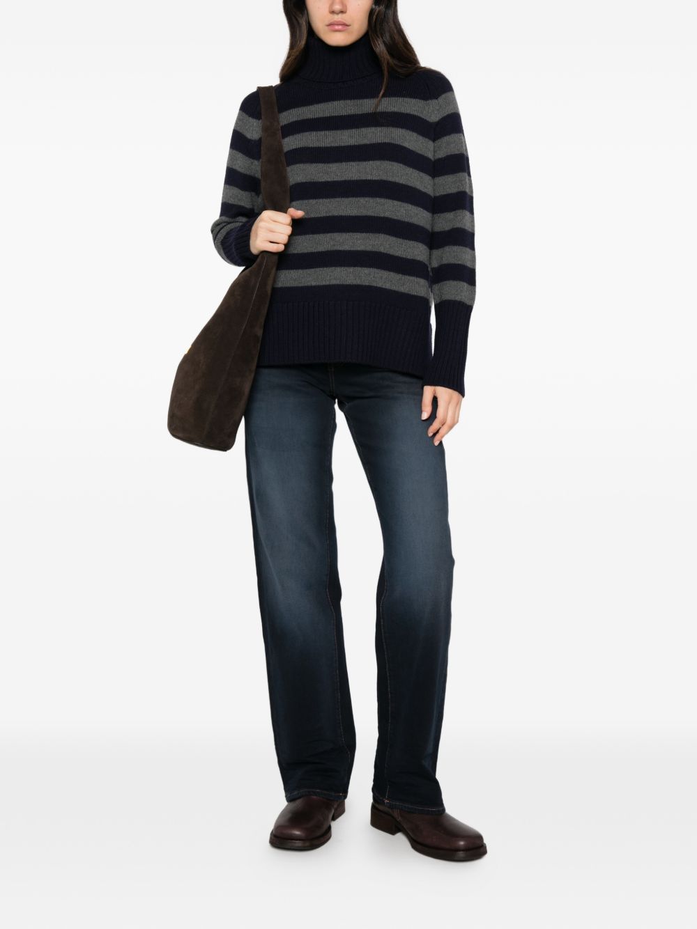 WOOL TURTLE-NECK SWEATER