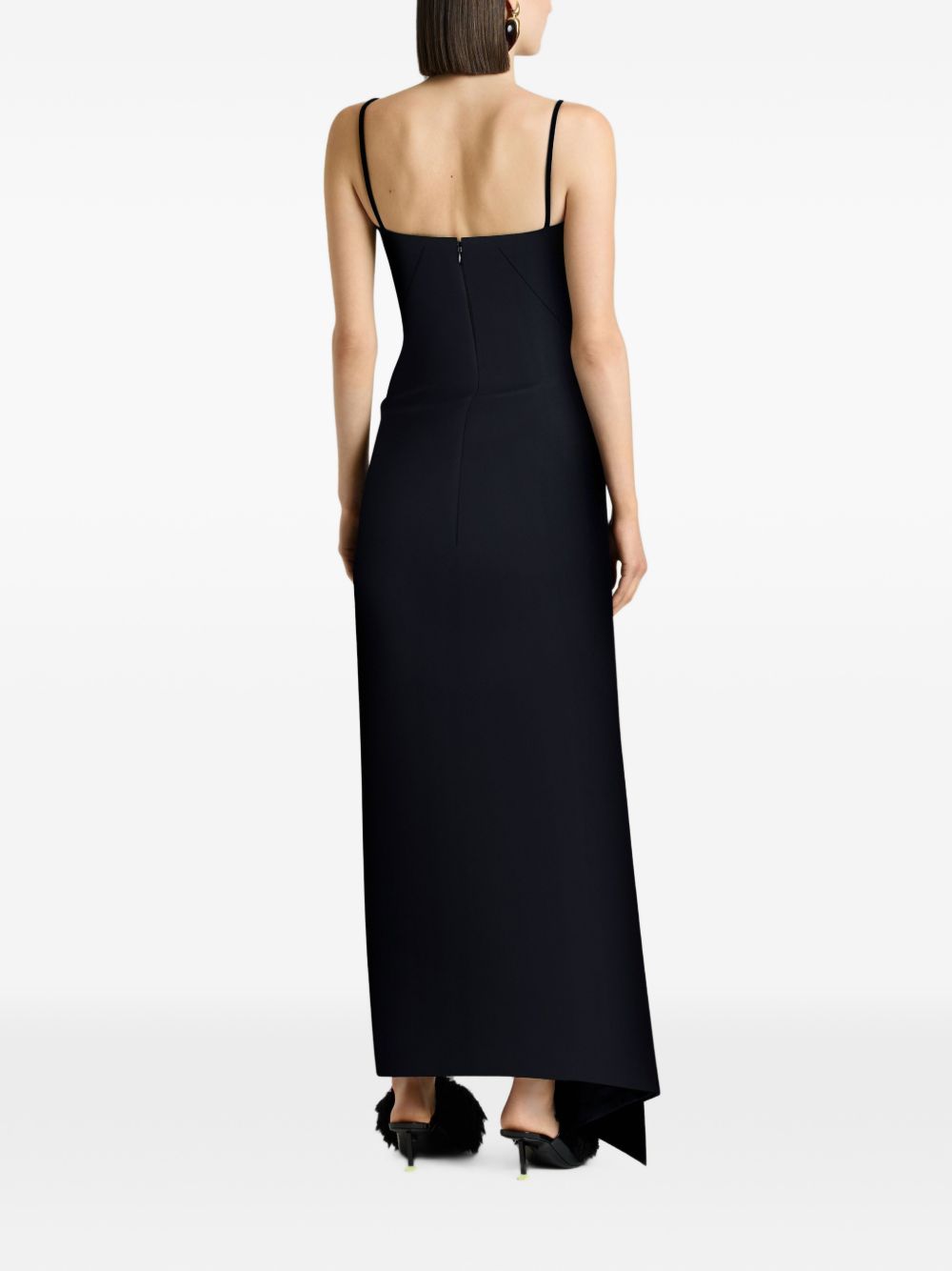 CADY CREPE LONG DRESS