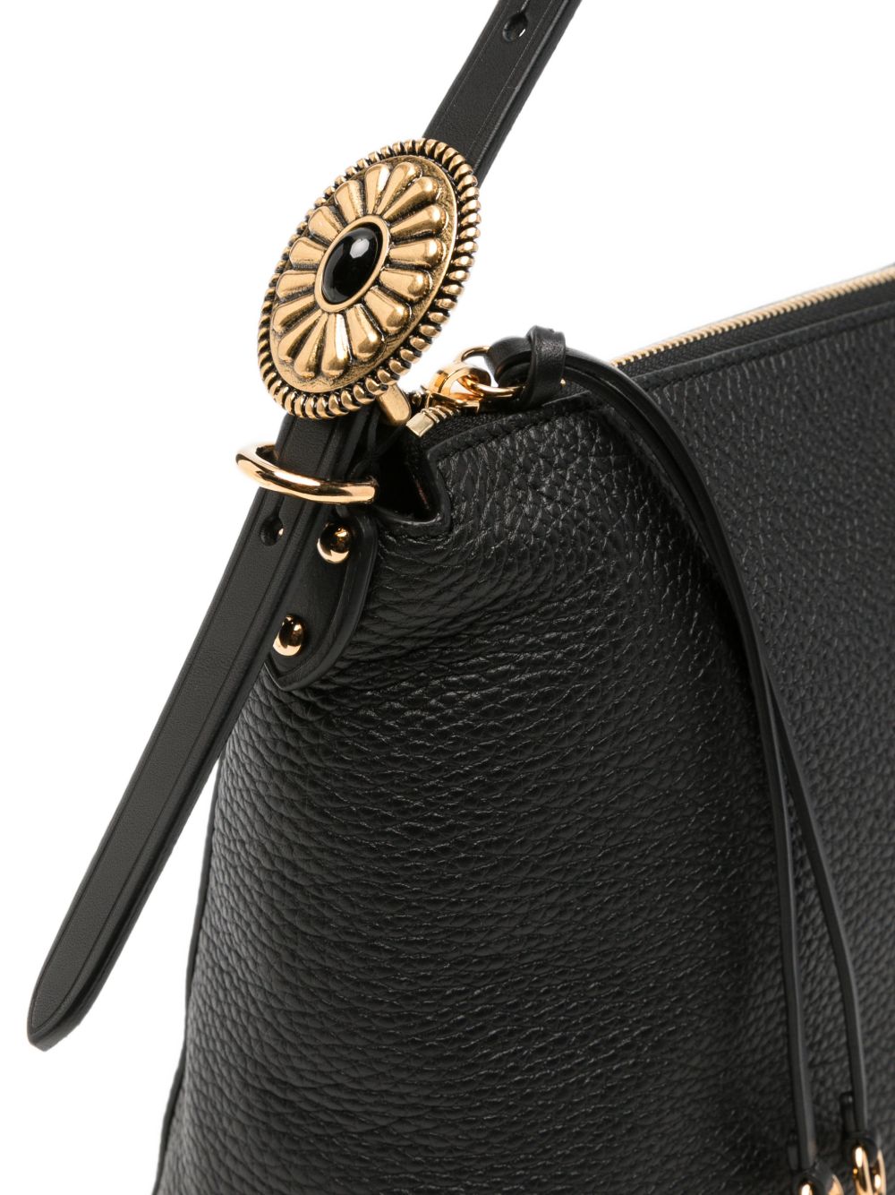 MEDIUM LEATHER HOBO BAG