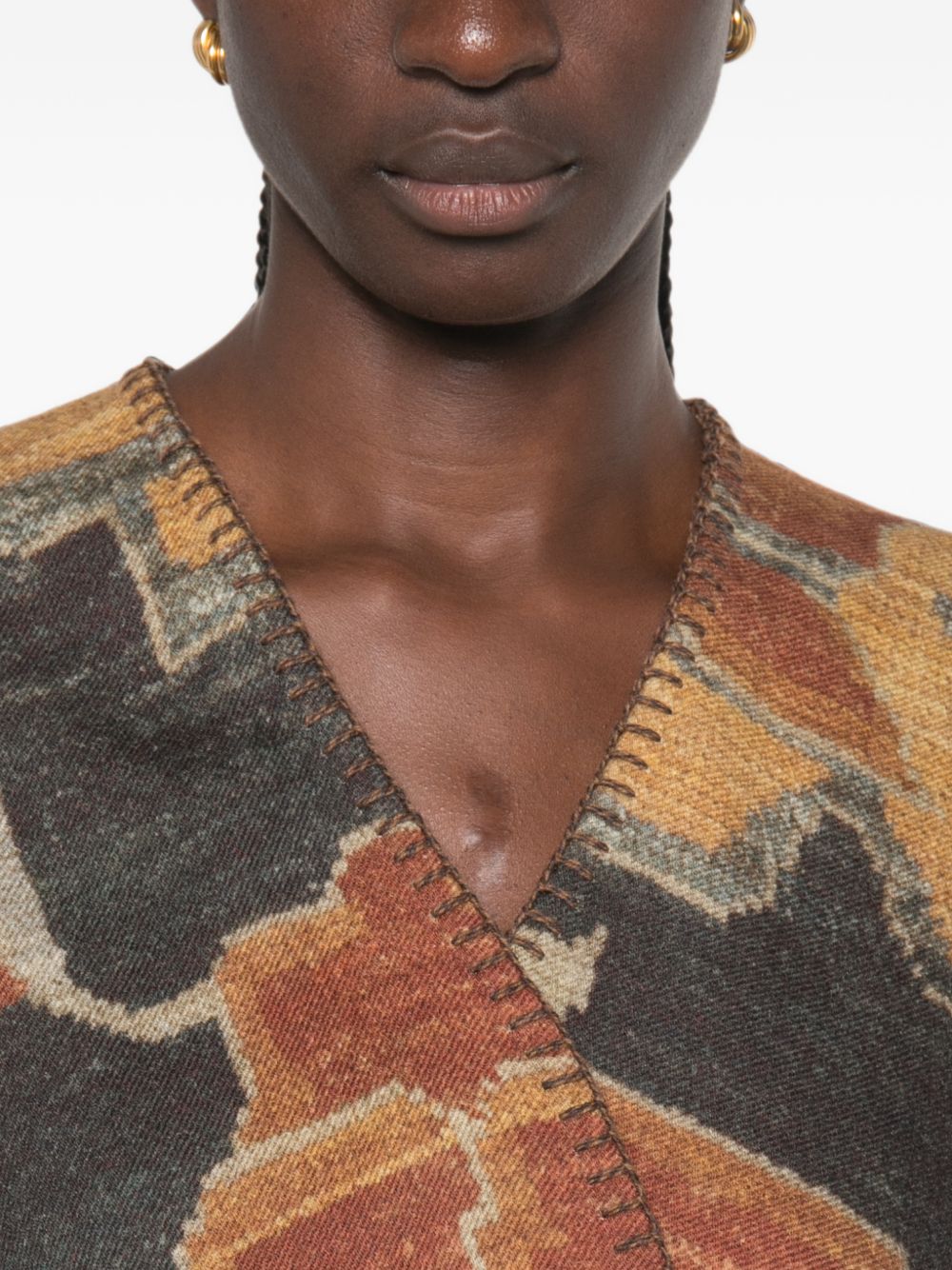 WOOL PONCHO