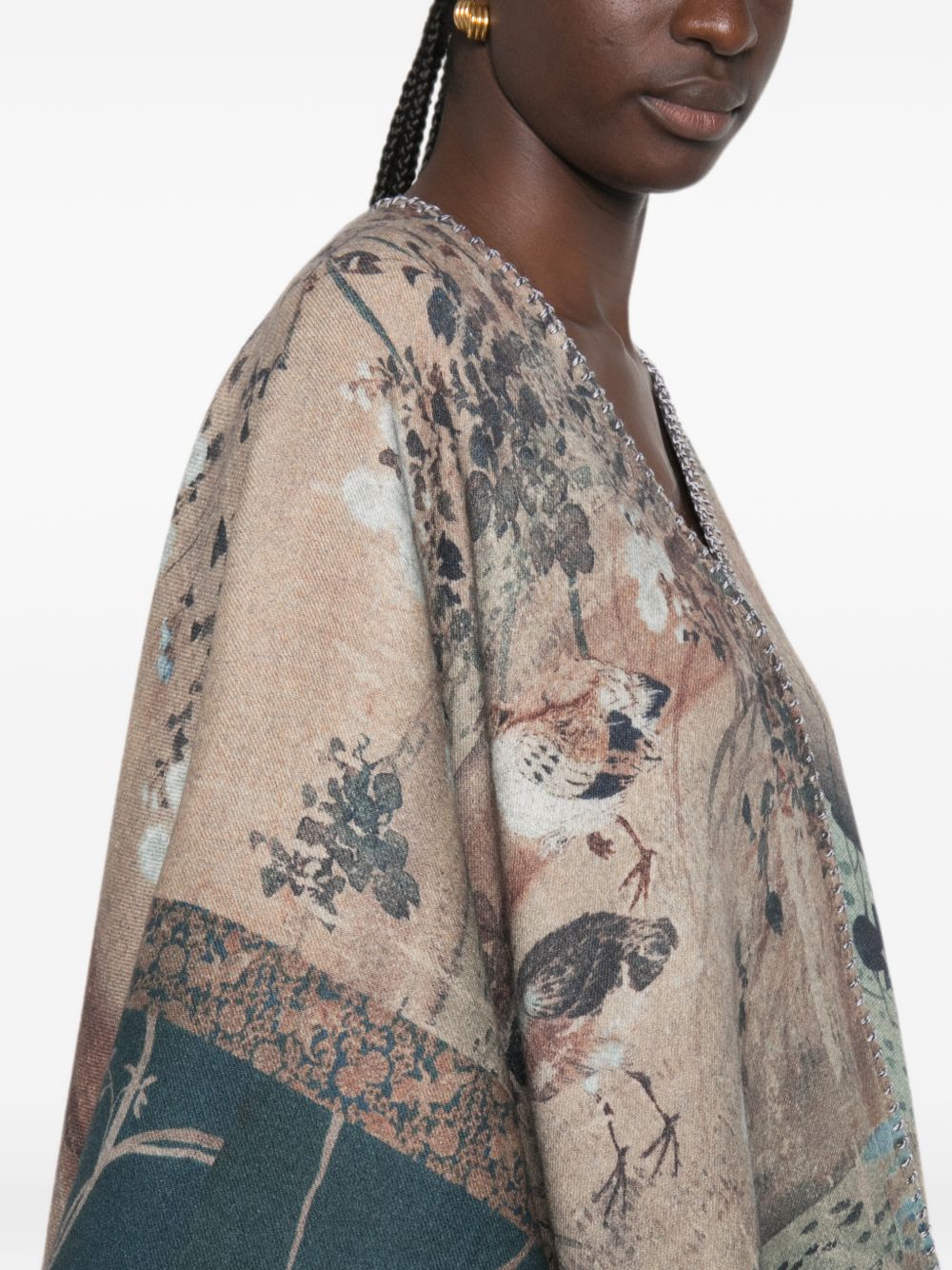WOOL PONCHO