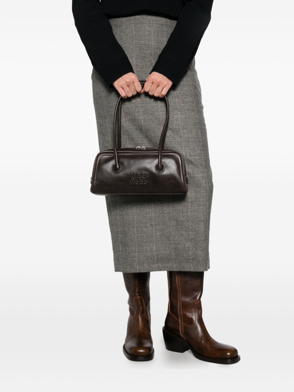 LEATHER BOSTON BAG
