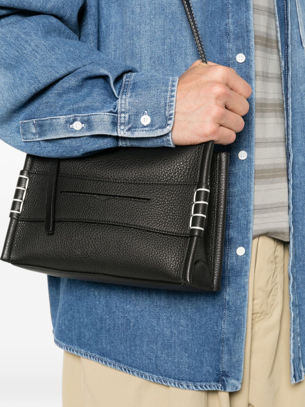 LOAFER SMALL LEATHER SHOULDER BAG