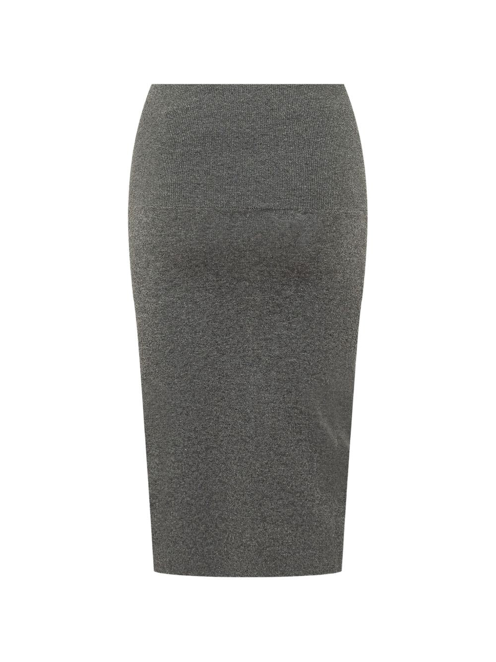 WOOL MIDI SKIRT