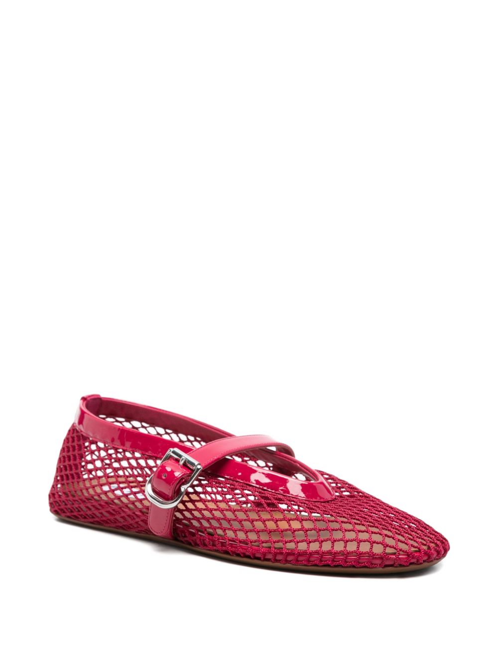 FISHNET BALLET FLATS