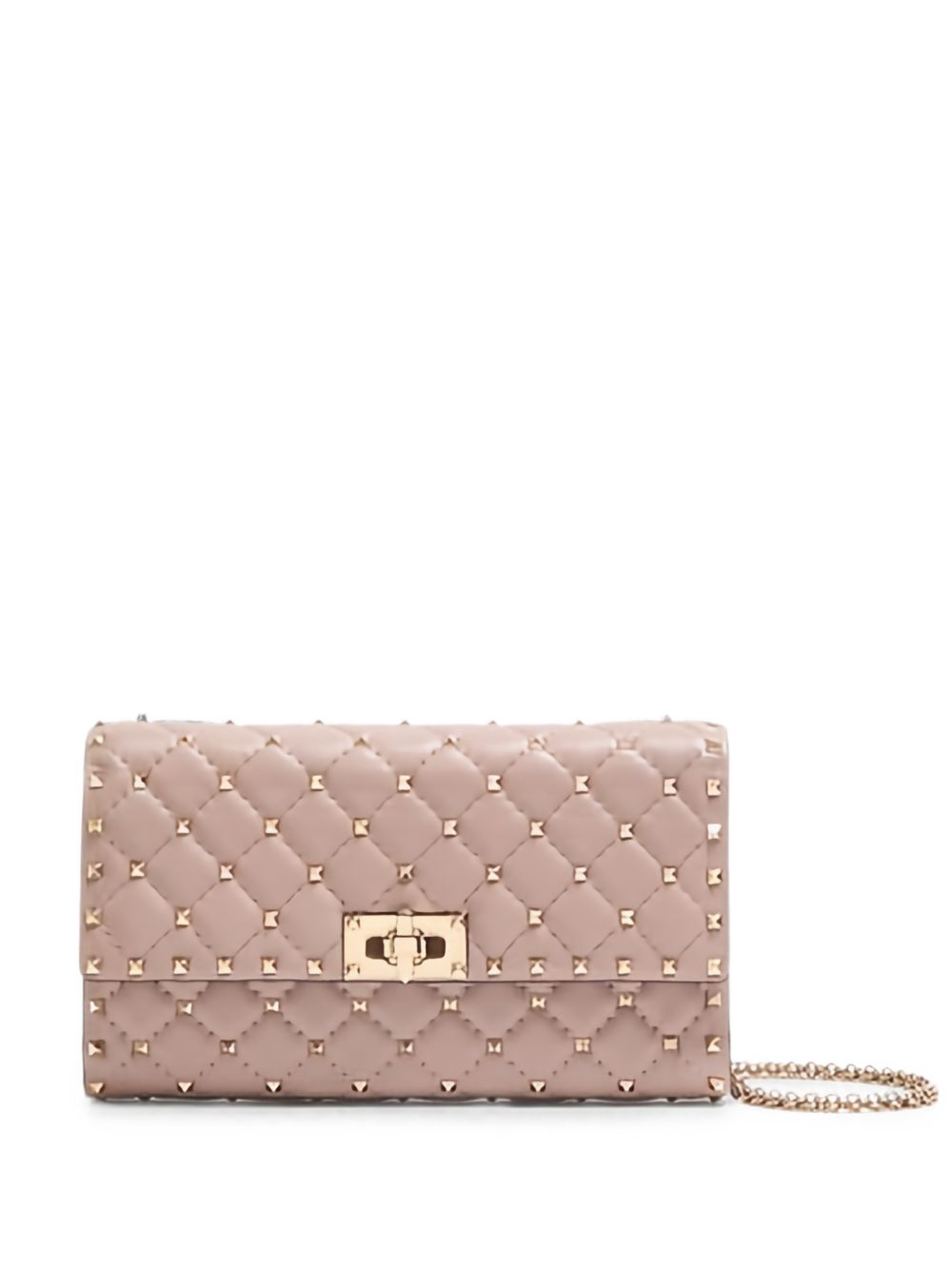 ROCKSTUD SPIKE SMALL LEATHER SHOULDER BAG