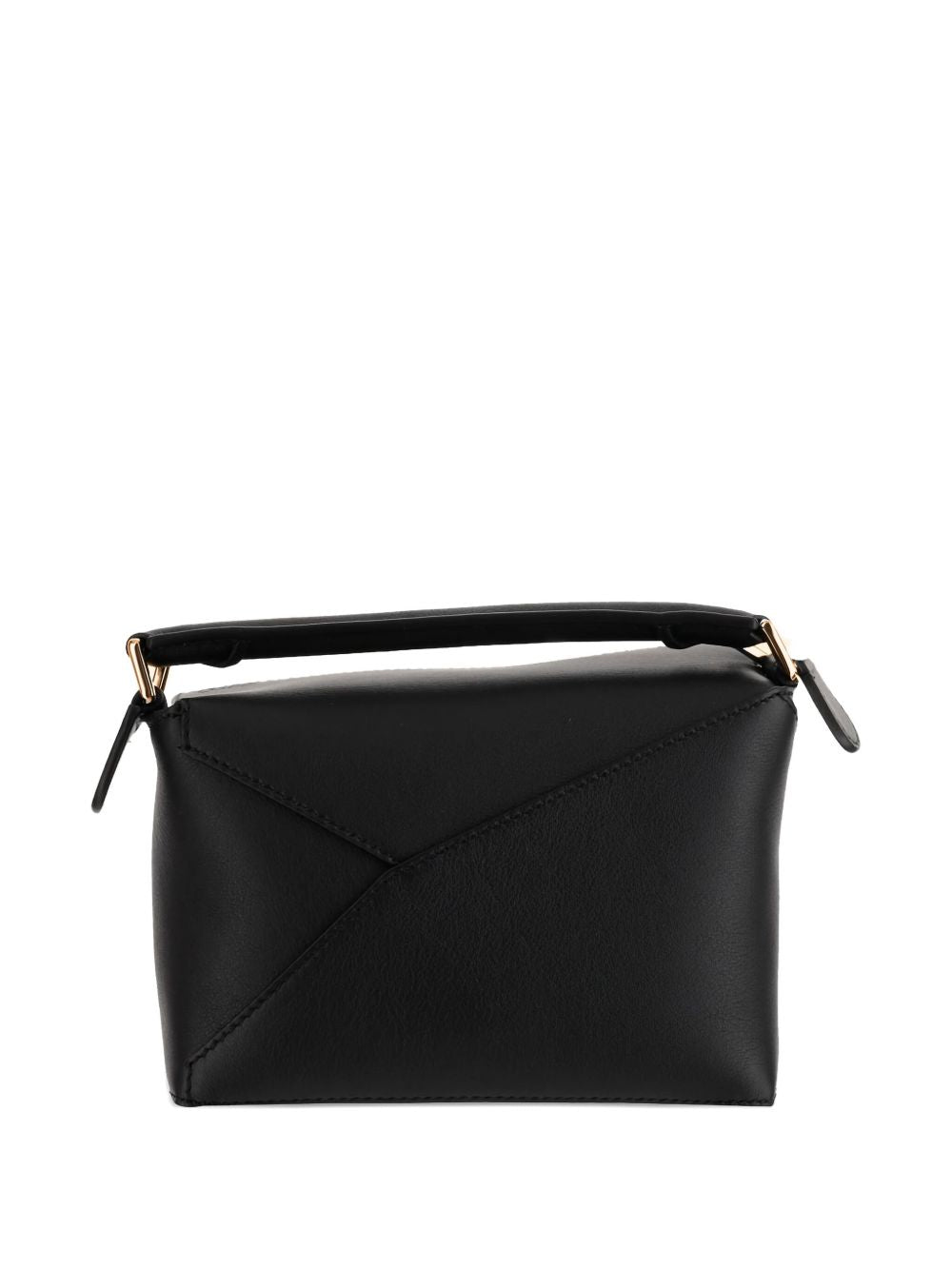 PUZZLE EDGE MINI LEATHER HANDBAG