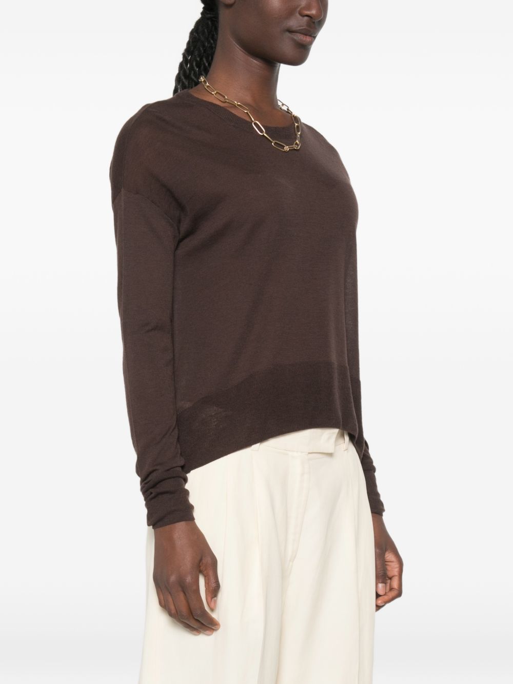 WOOL CREWNECK SWEATER