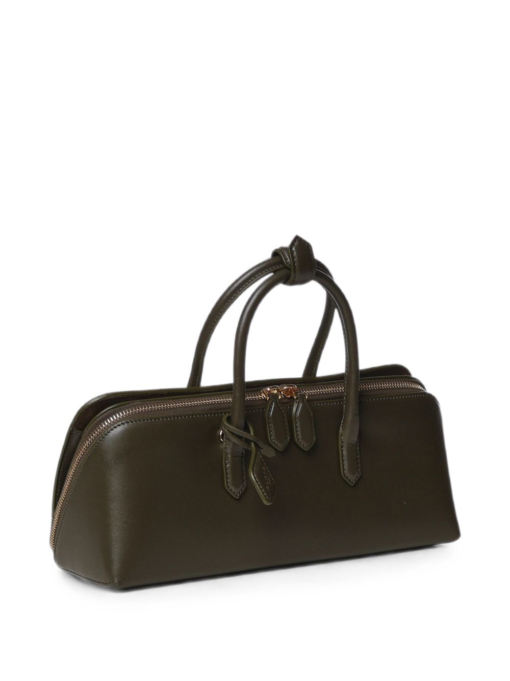 DELTA SMALL LEATHER HANDBAG