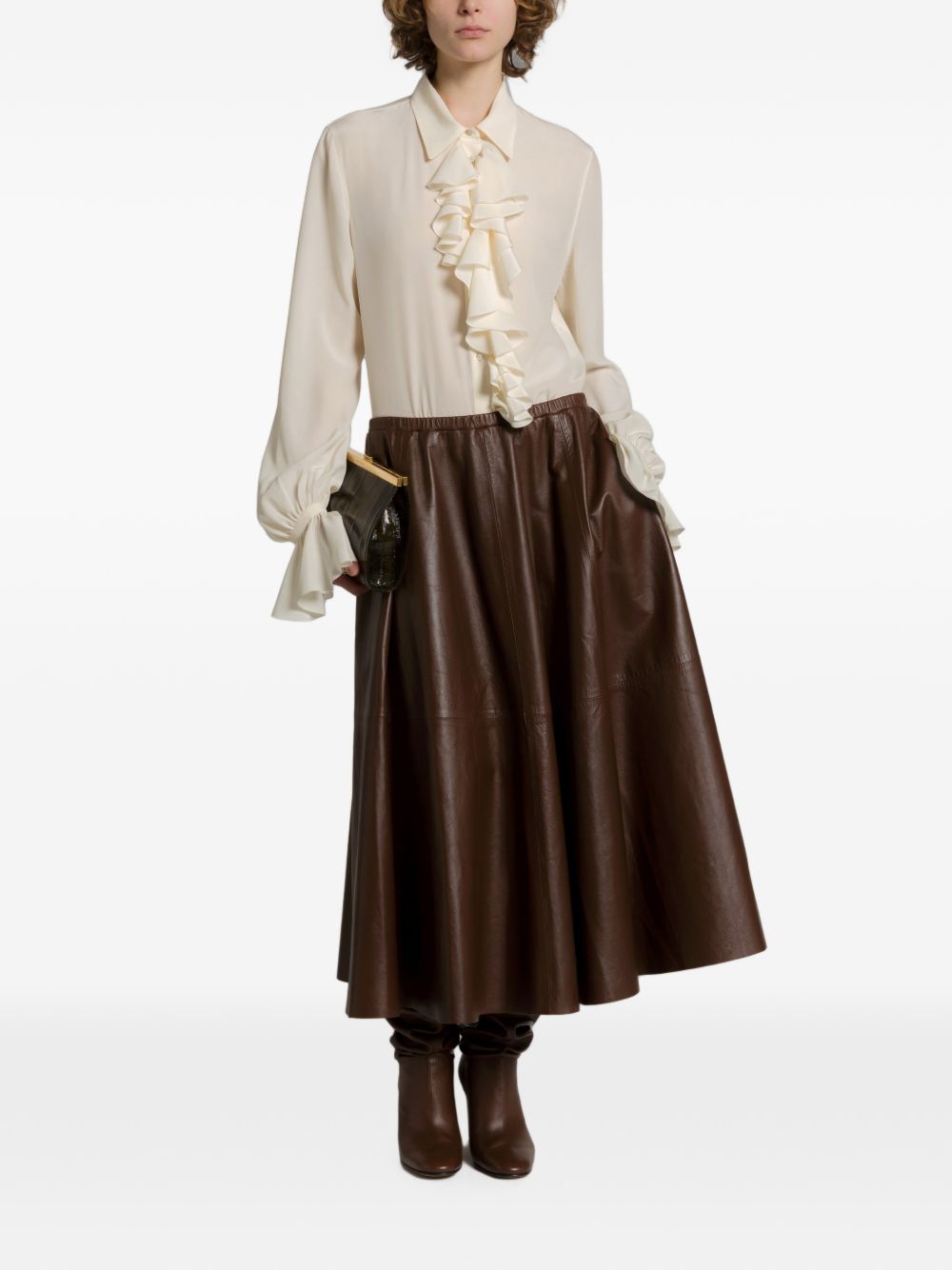 CREPE DE CHINE SHIRT