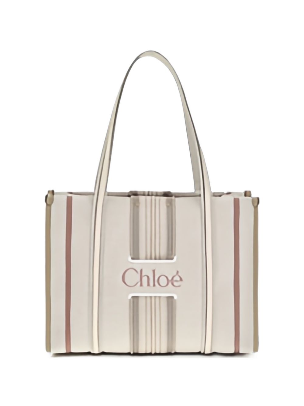 WOODY LOOP CANVAS TOTE
