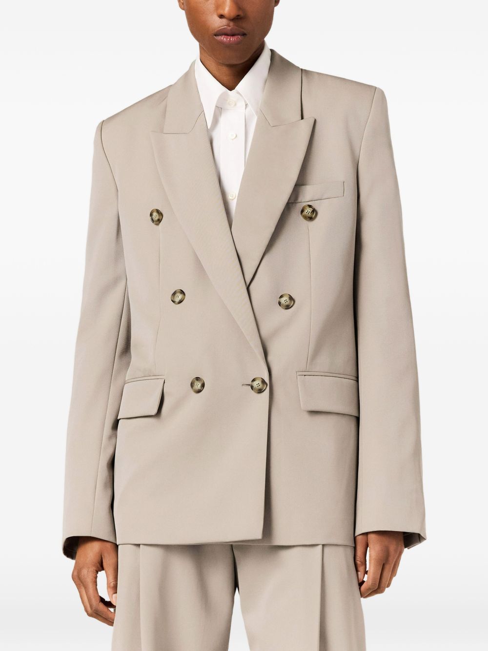 WOOL DOUBLE-BREASTED JACKET