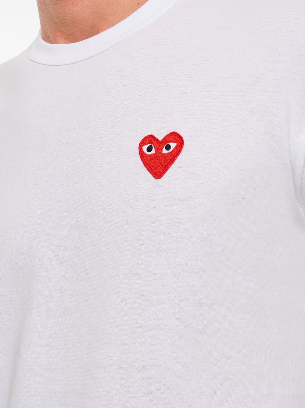 RED HEART COTTON T-SHIRT