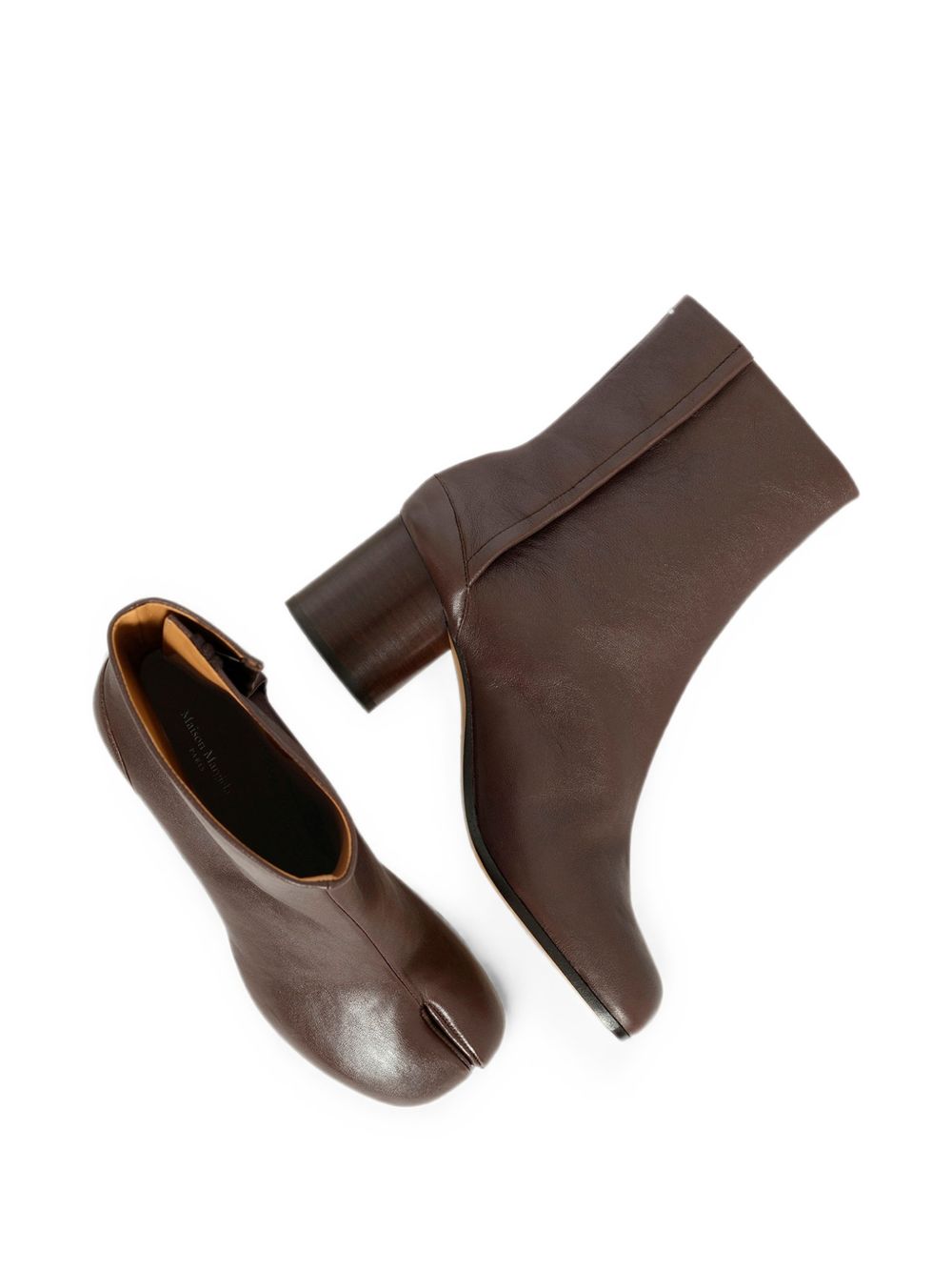 TABI LEATHER ANKLE BOOTS
