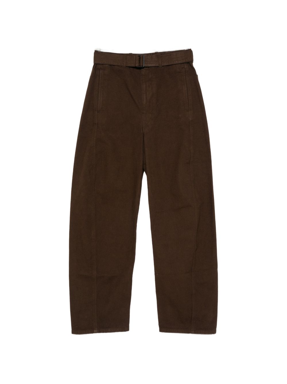TWISTED BELTED JEANS