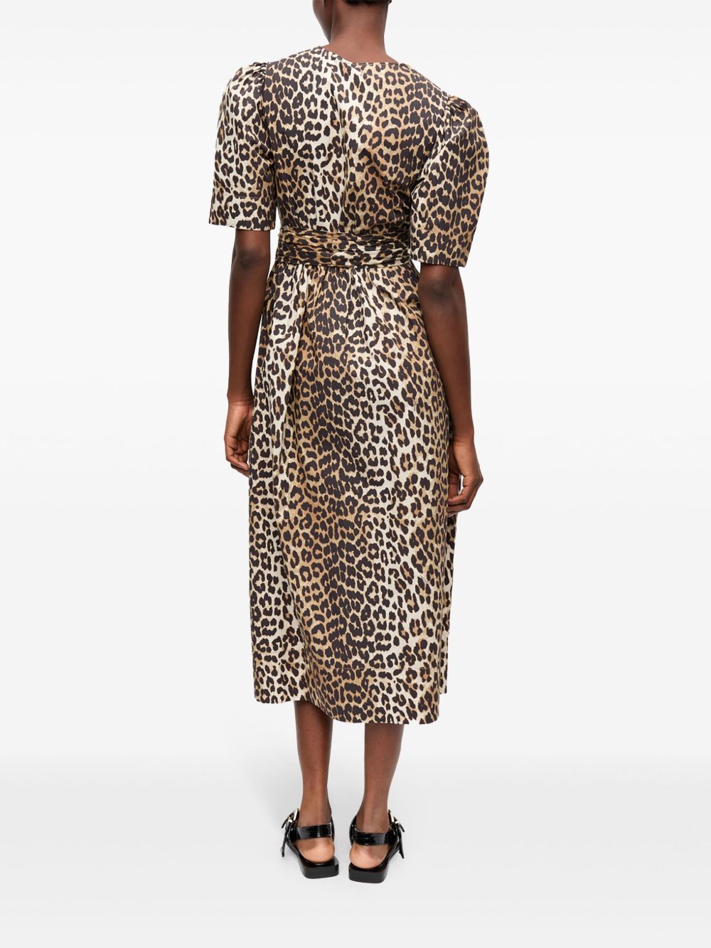 ORGANIC COTTON MIDI DRESS