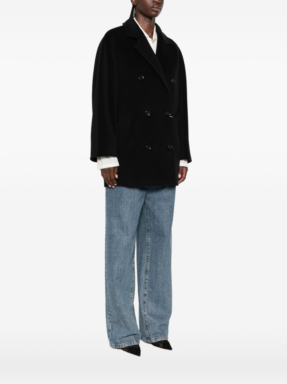 WOOL AND CASHMERE SHORT COAT