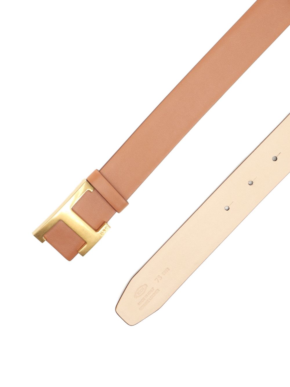 T TIMELESS LEATHER BELT