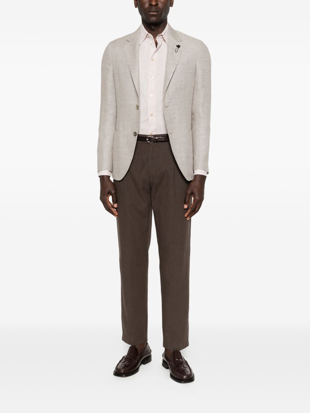 LINEN BLEND SHIRT