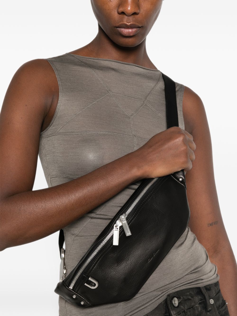 LEATHER BUMBAG