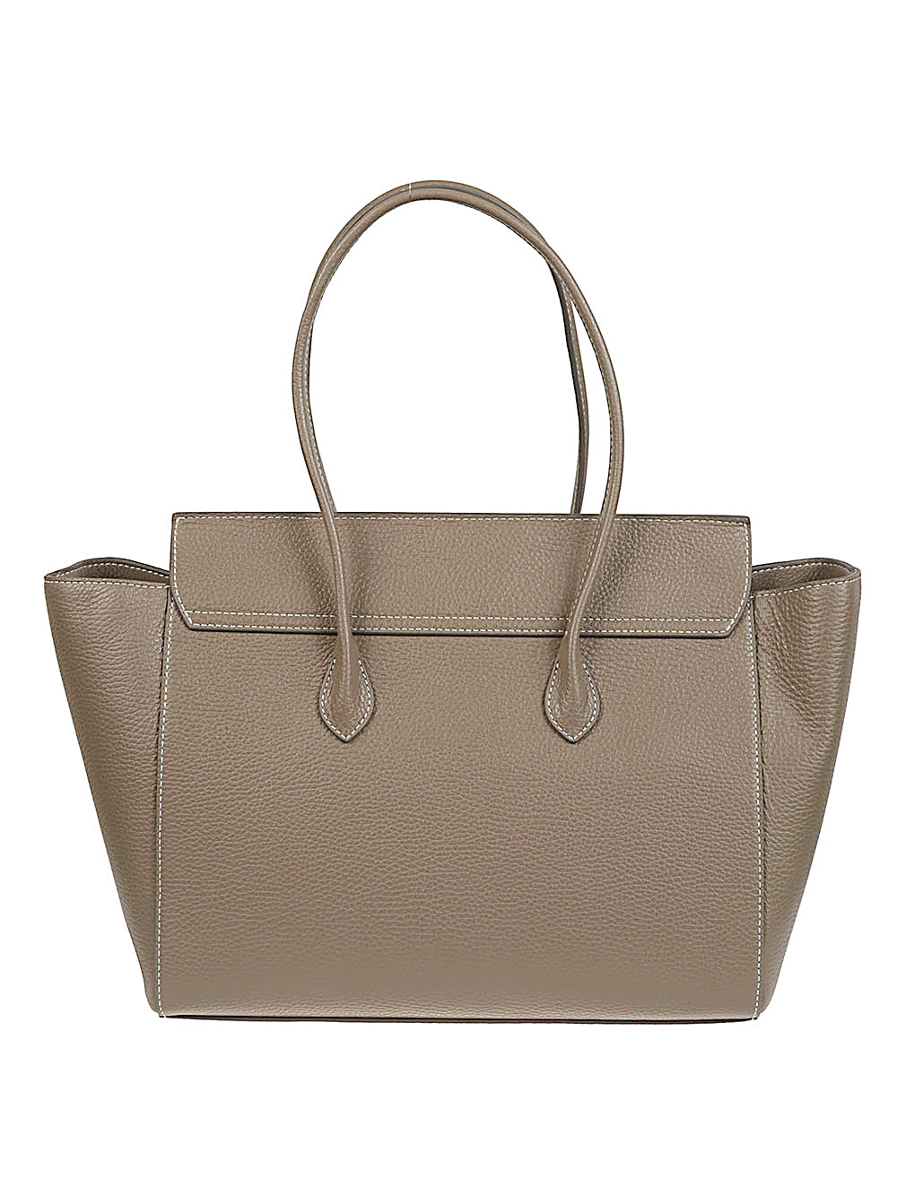 FELICE FLAP LEATHER TOTE BAG