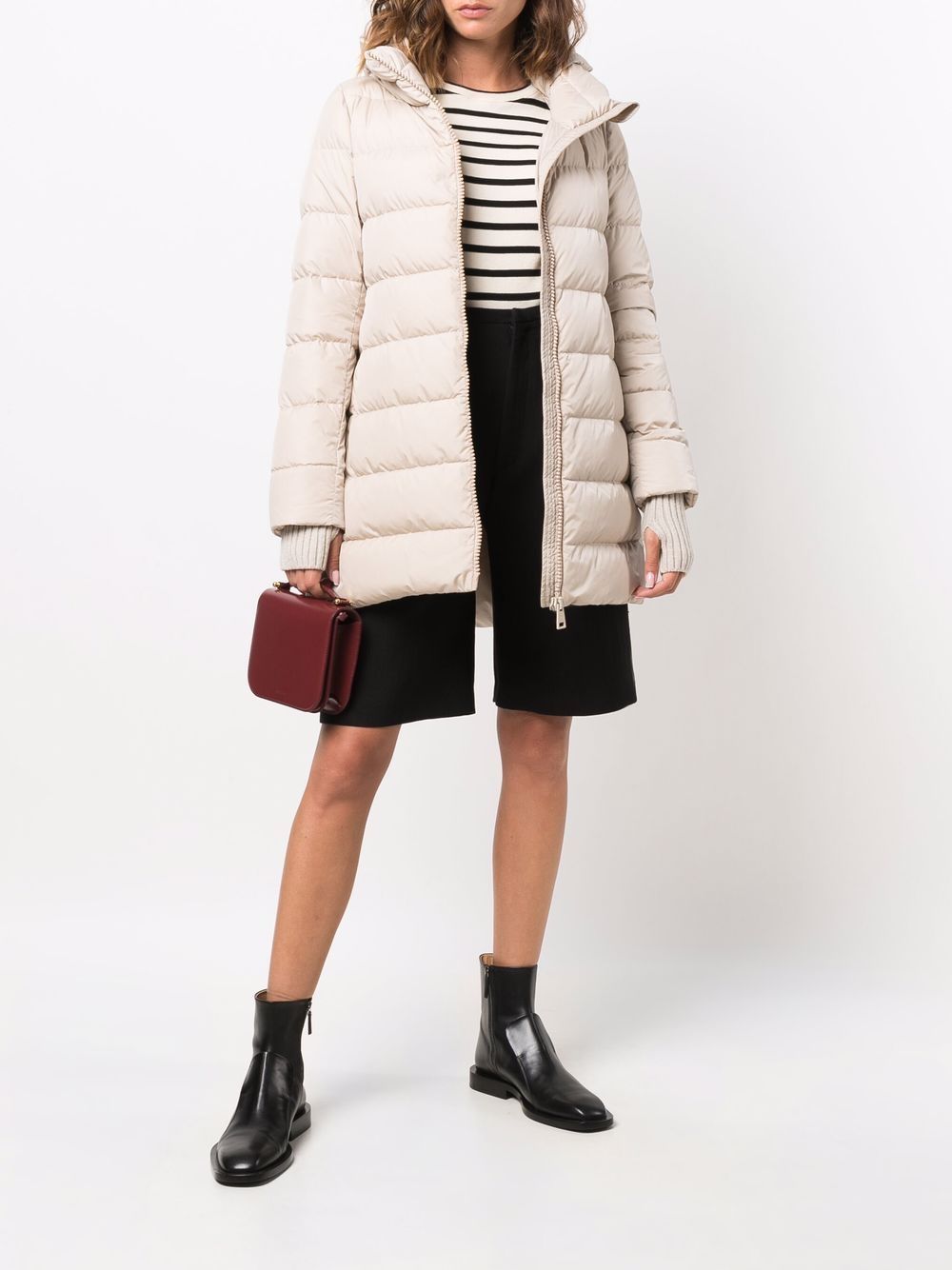 A-SHAPE MIDI DOWN JACKET