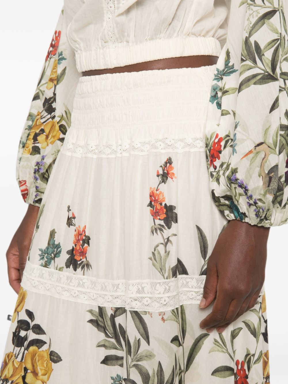 STEVIE PRINTED MAXI SKIRT