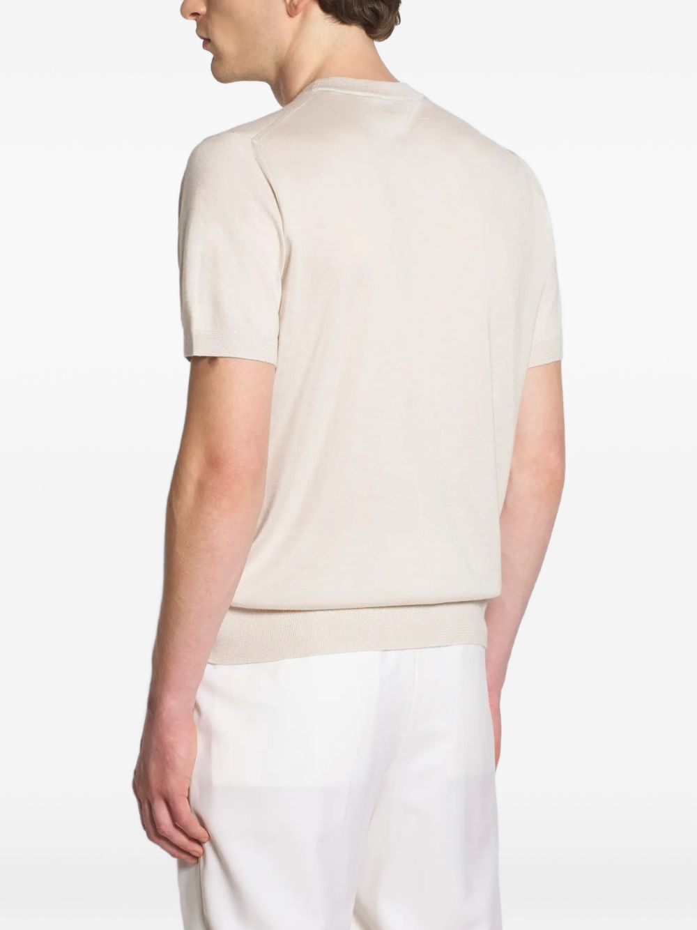 CASHMERE AND SILK T-SHIRT