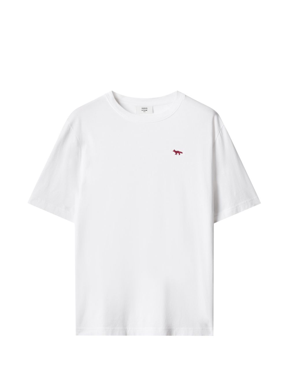 RED PROFILE FOX COTTON T-SHIRT