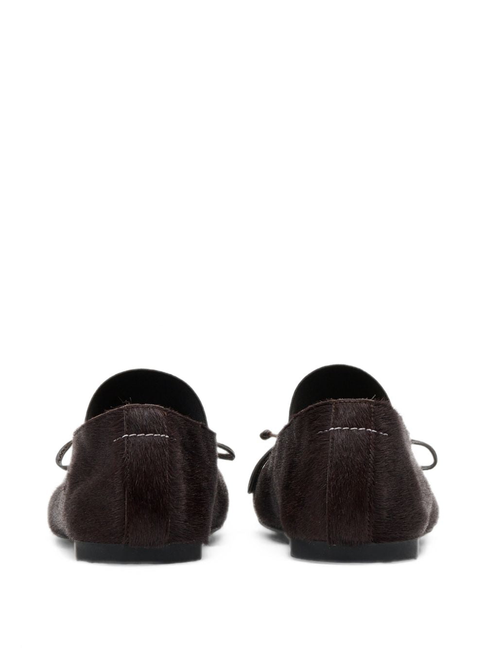 LEATHER BALLET FLATS