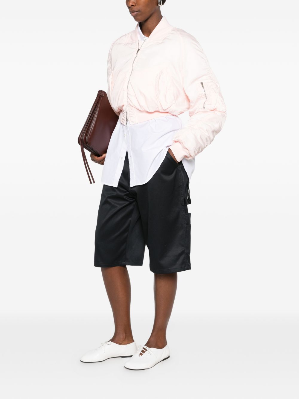 COTTON TAILORED SHORTS