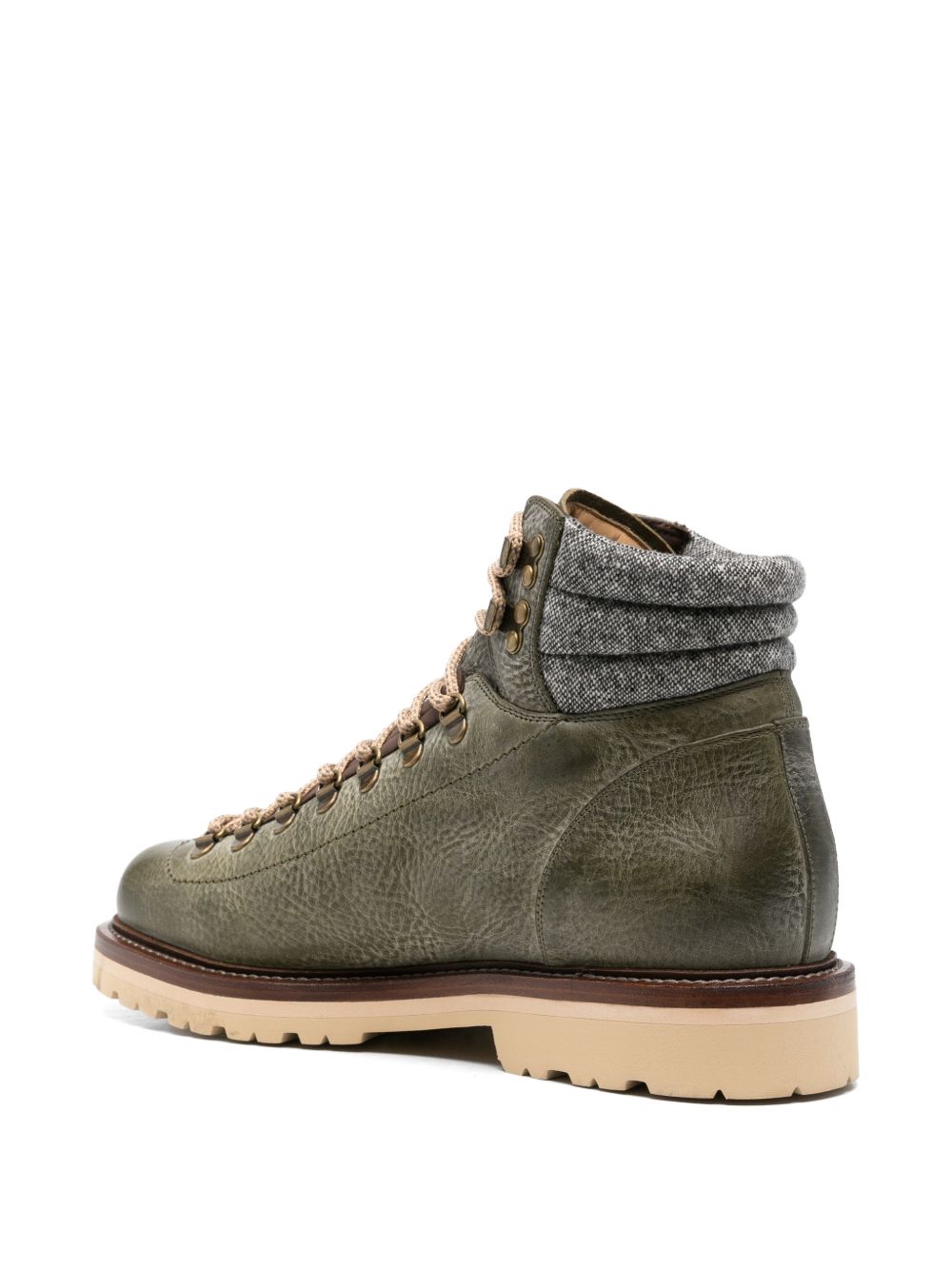 LEATHER ANKLE BOOTS