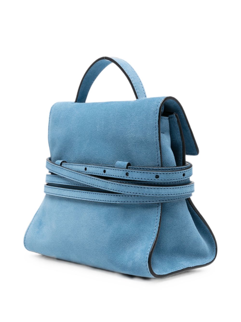 TIE ME LEATHER HANDBAG