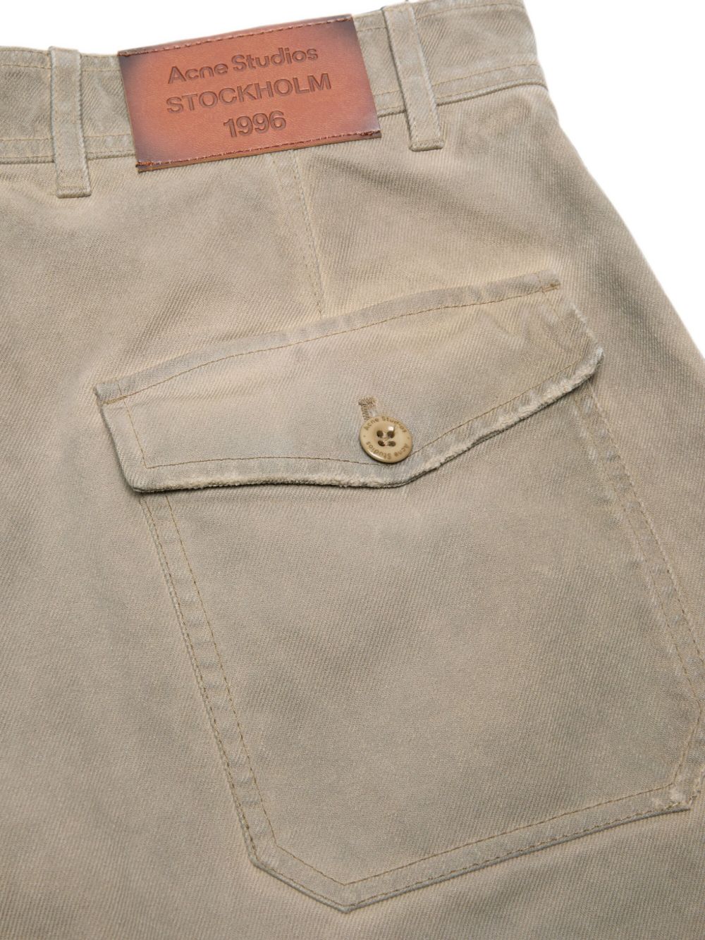 WIDE-LEG COTTON TROUSERS