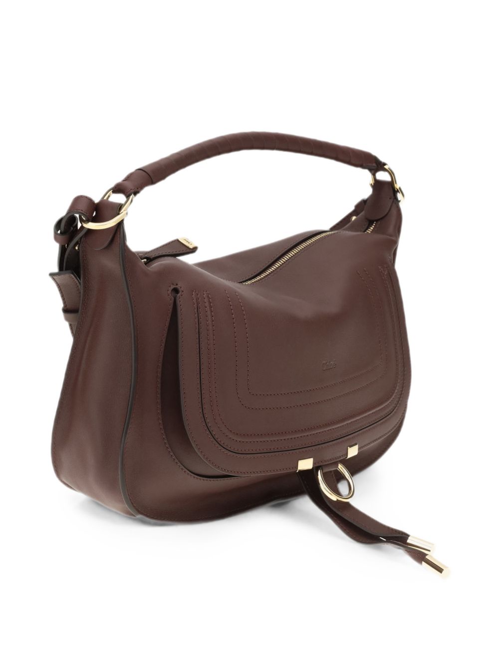 MARCIE SMALL LEATHER SHOULDER BAG
