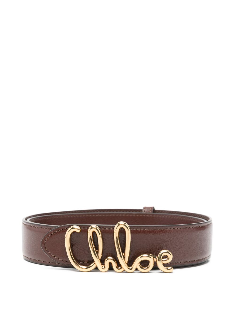 CHLOÉ ICONIC LEATHER BELT
