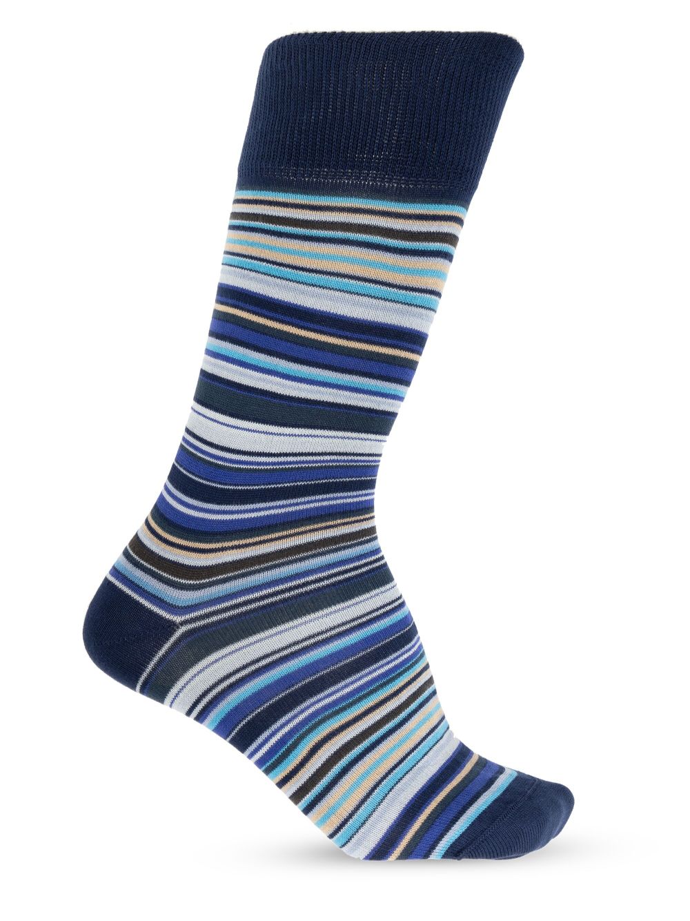 SIGNATURE STRIPE COTTON SOCKS - 6PACK