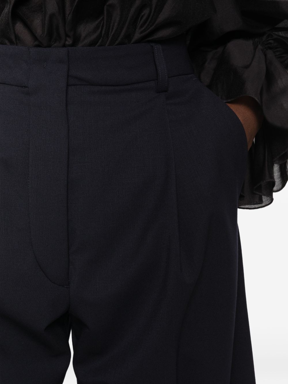 BILLIE WOOL BLEND TROUSERS