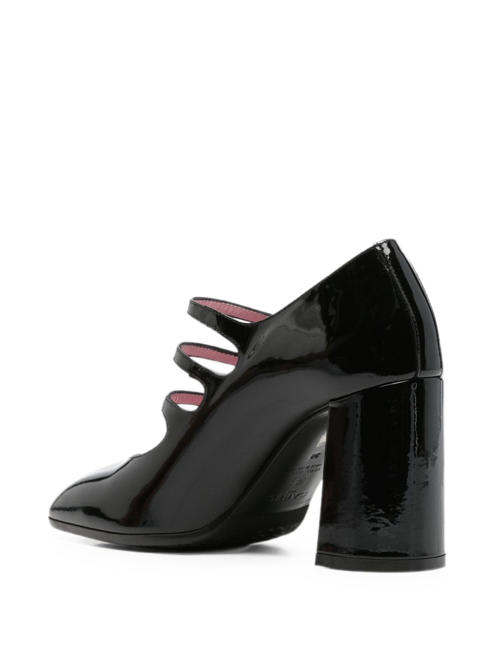 KEEL PATENT LEATHER PUMPS