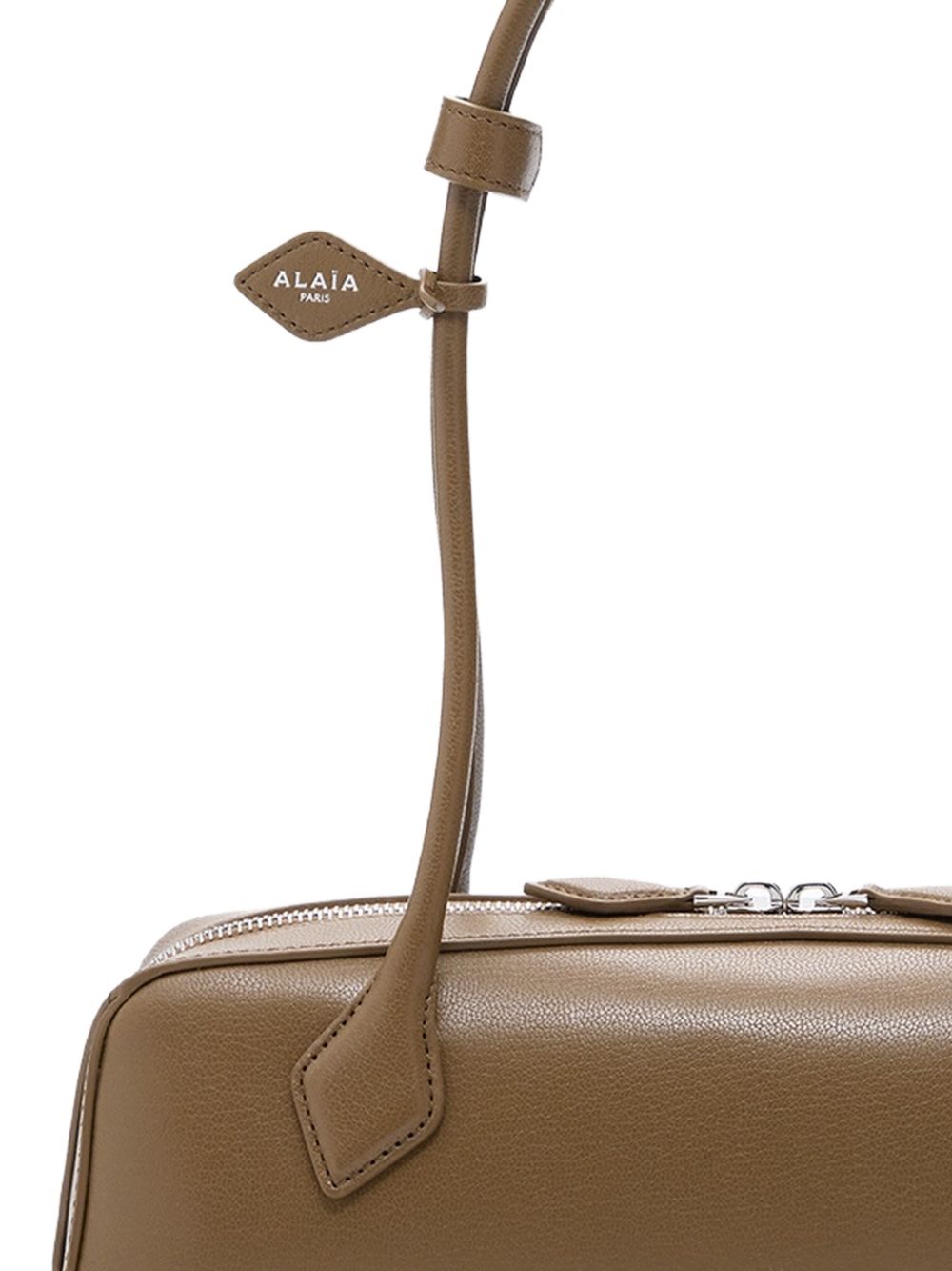 LE TECKEL MEDIUM LEATHER SHOULDER BAG