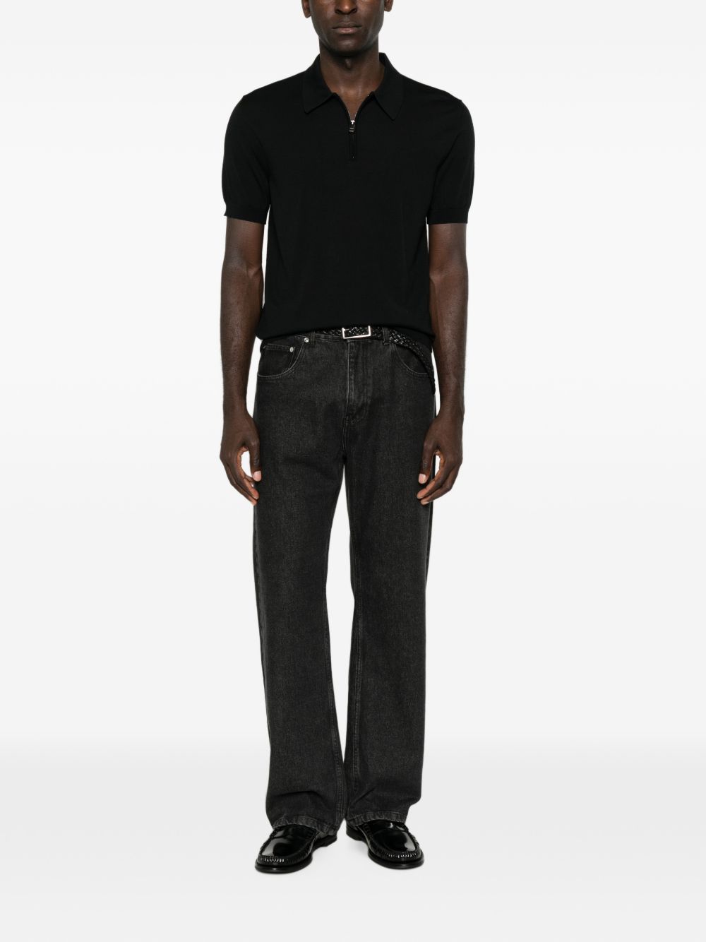 WOOL POLO SHIRT