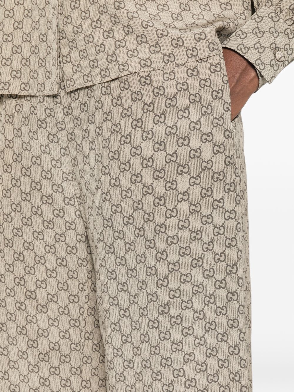 GG SILK TROUSERS