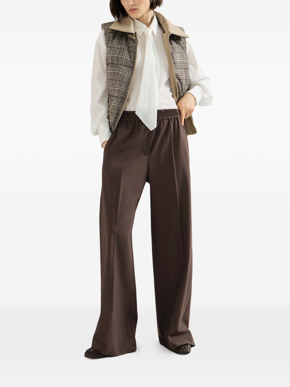 LOOSE FIT WOOL TROUSERS