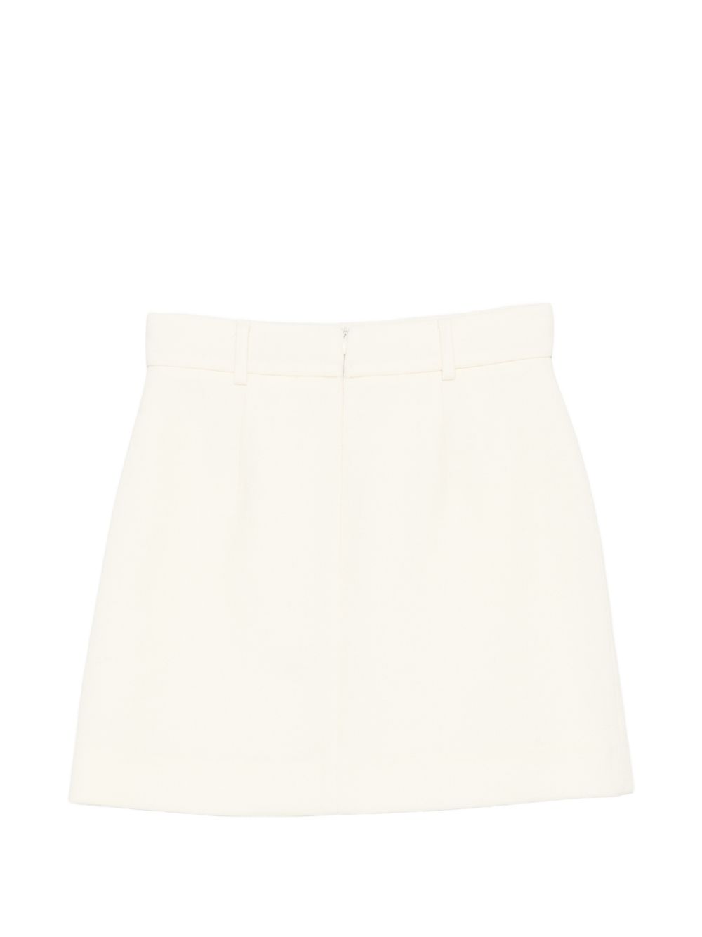 WOOL MINI SKIRT