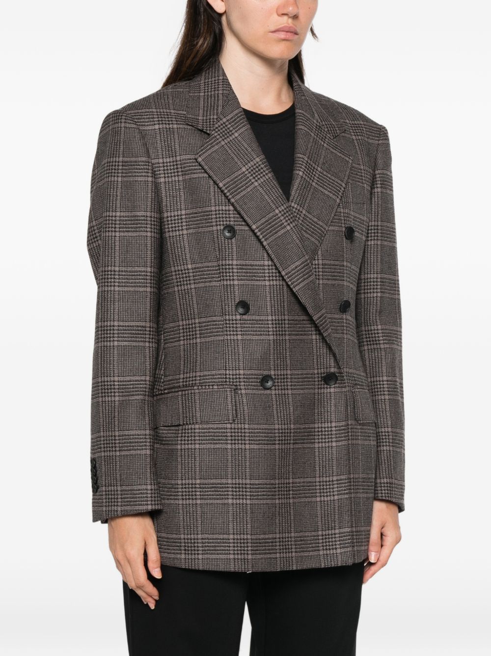 WOOL DOUBLE-BREASTED JACKET