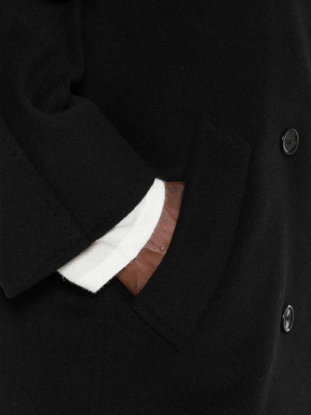 WOOL AND CASHMERE SHORT COAT