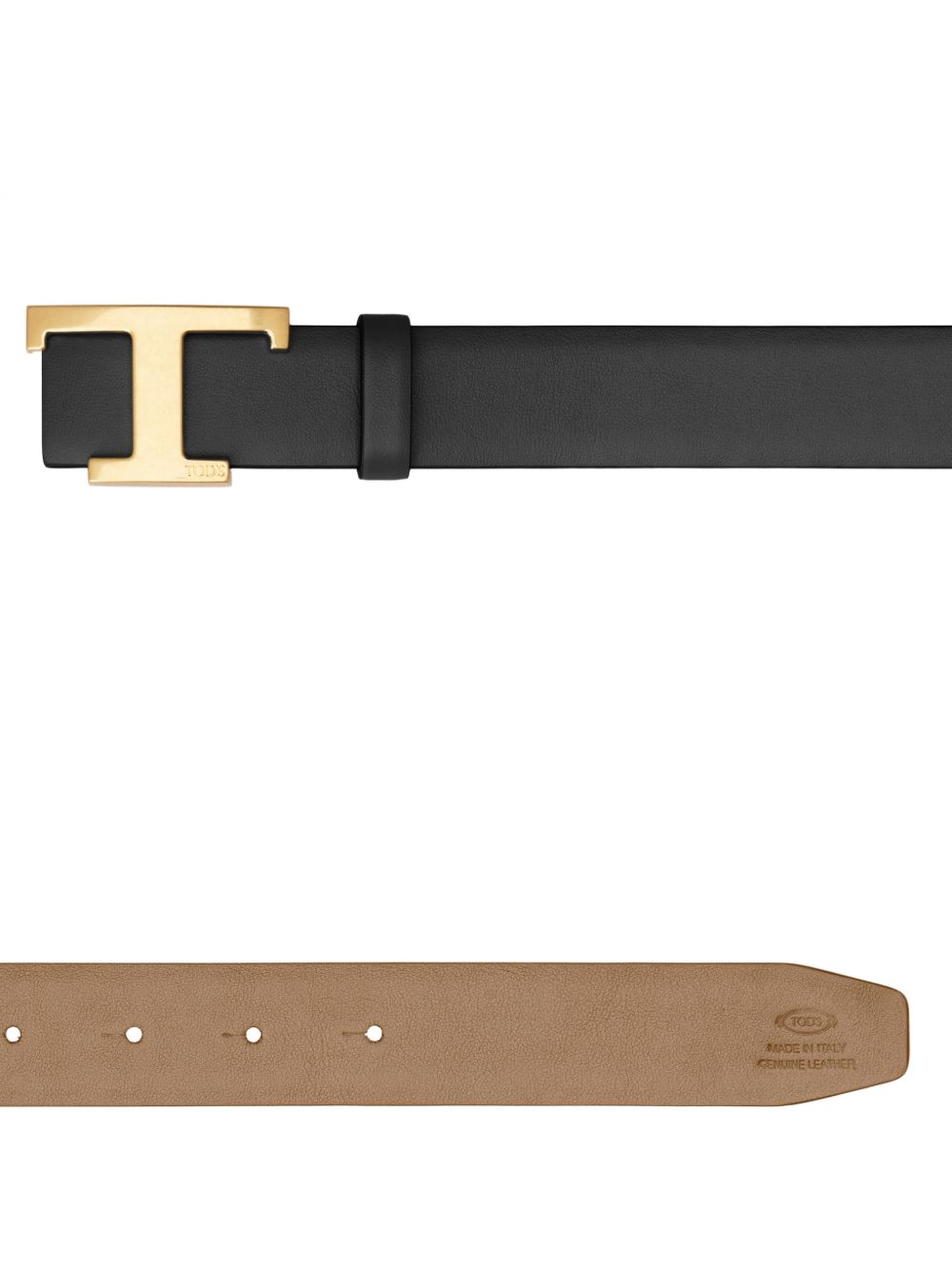 T TIMELESS LEATHER BELT