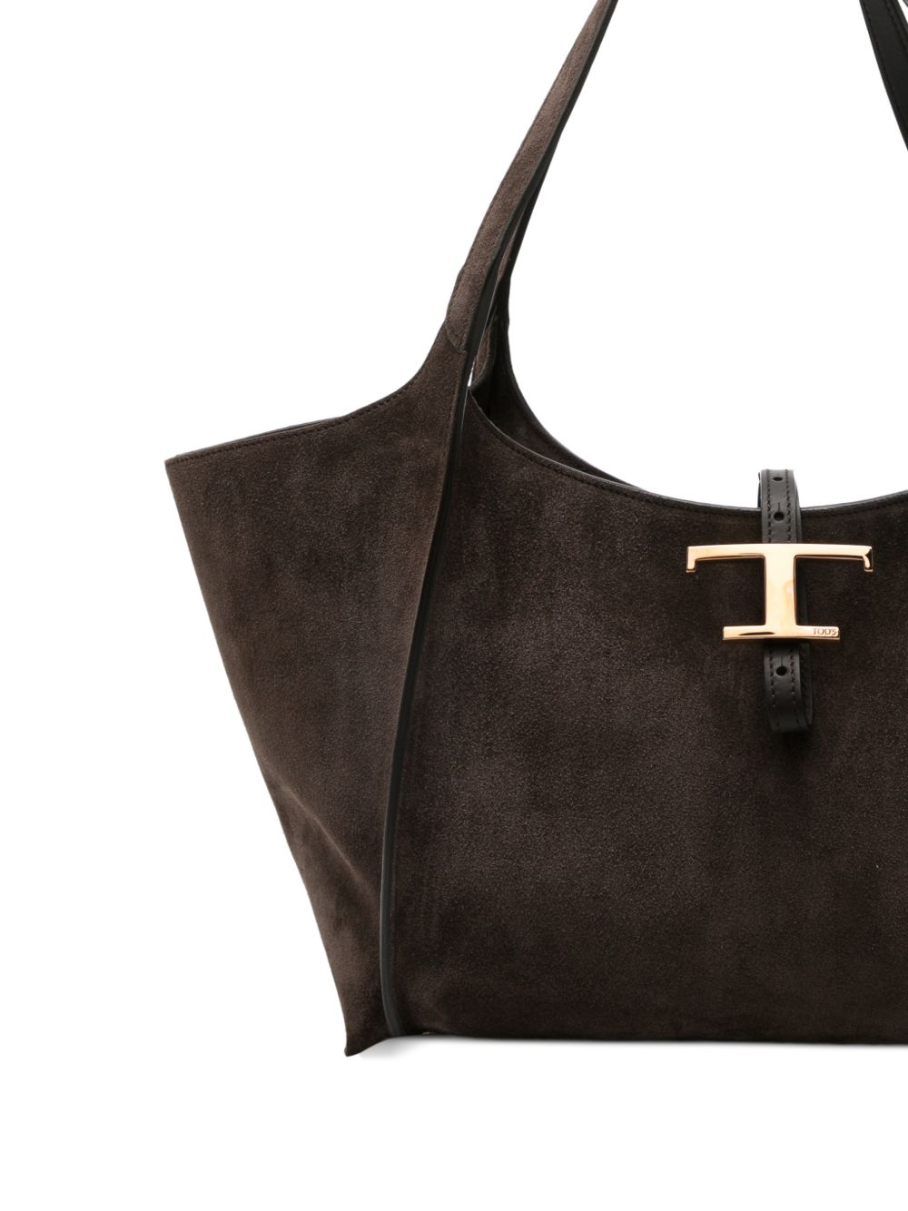 T-TIMELESS SMALL LEATHER TOTE BAG
